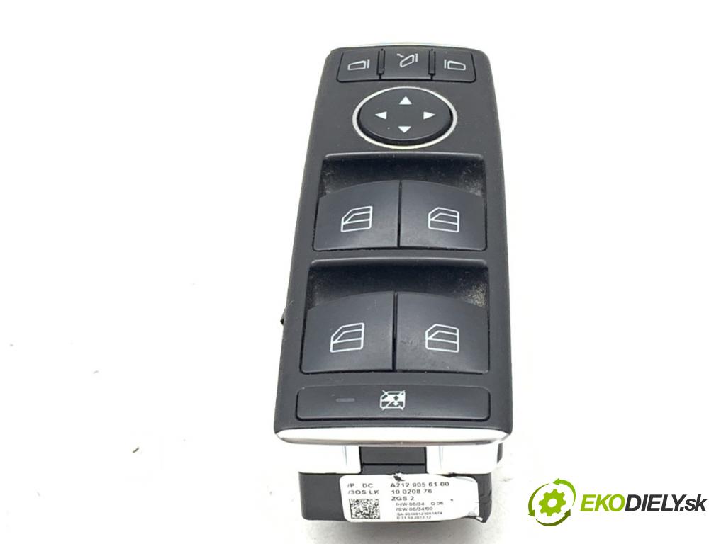 MERCEDES-BENZ W218 Kombi 2013 195 kW CLS 350 CDI / d 4-matic (218.993) 2987 přepínač oken A2129056100 (Páčky pod volantem)