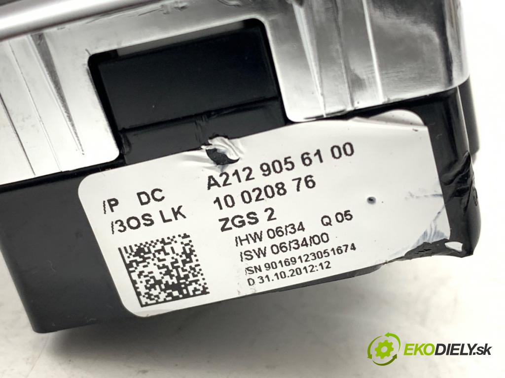 MERCEDES-BENZ W218 Kombi 2013 195 kW CLS 350 CDI / d 4-matic (218.993) 2987 přepínač oken A2129056100 (Páčky pod volantem)