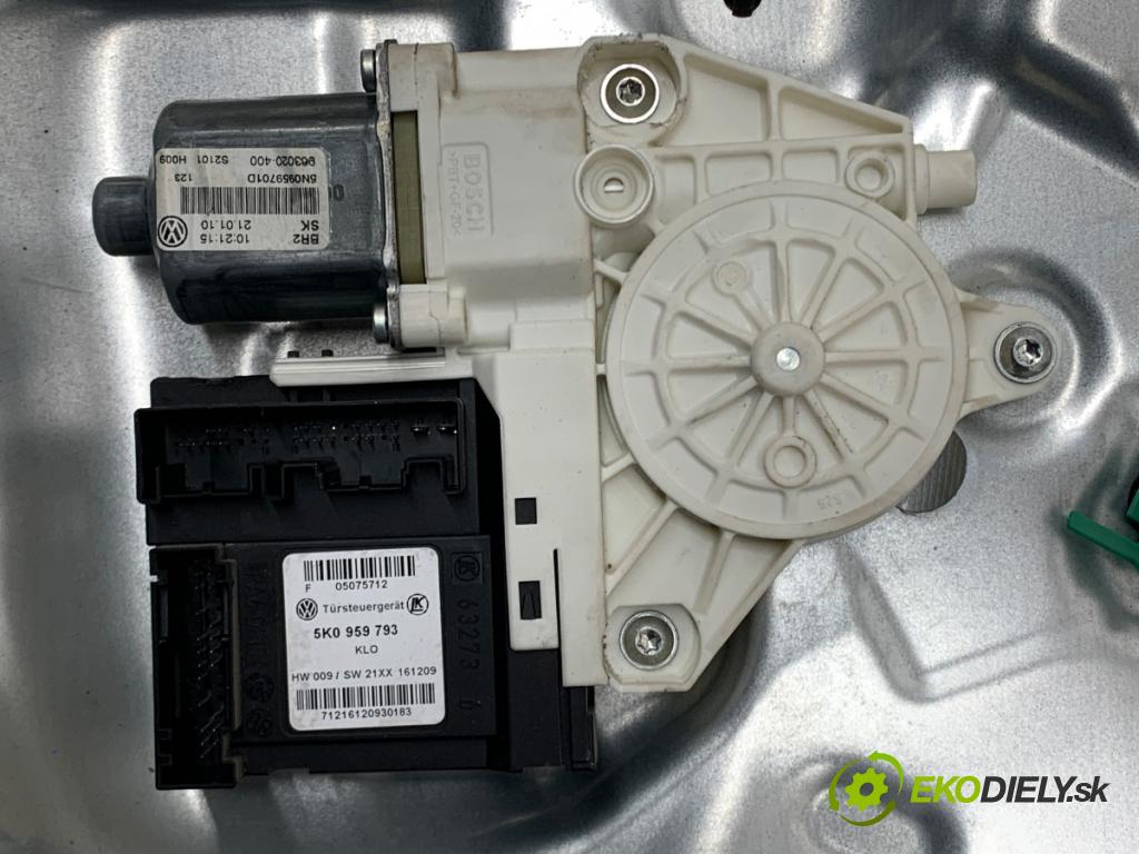 VW TIGUAN SUV 2010 103 kW 2.0 TDI 1968 Mechanizmus okna ľavy predný 5K0959793