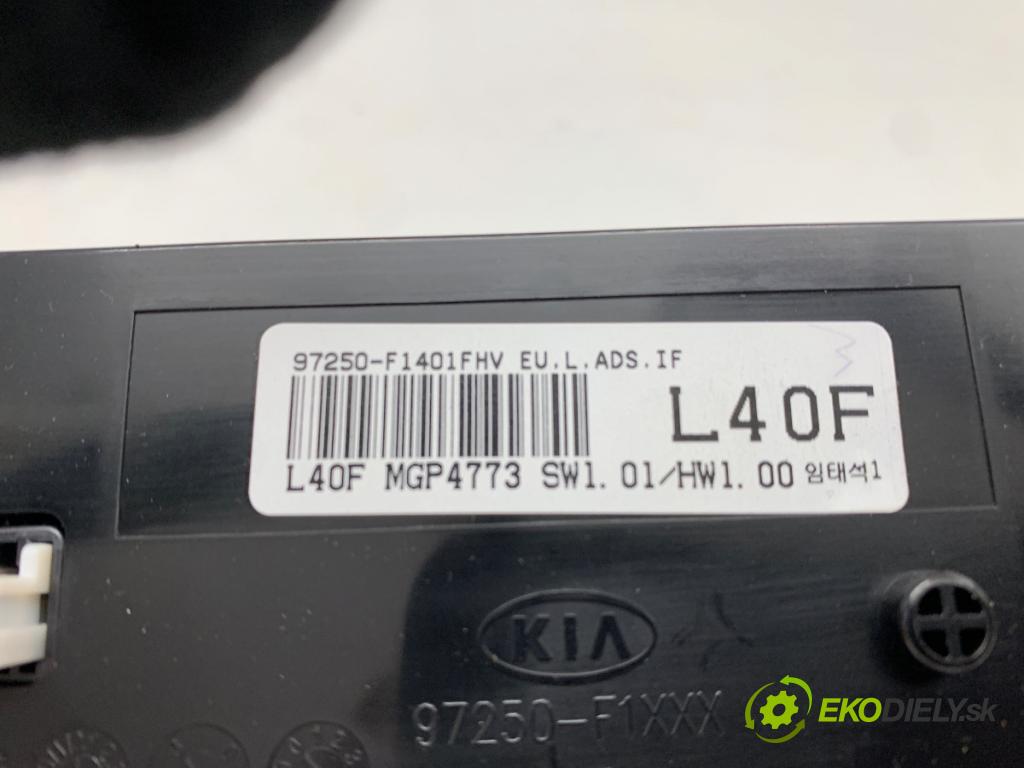 KIA SPORTAGE IV SUV 2017 130 kW 1.6 T-GDI 1591 Panel ovládaní topení 97250-F1401 (Páčky pod volantem)