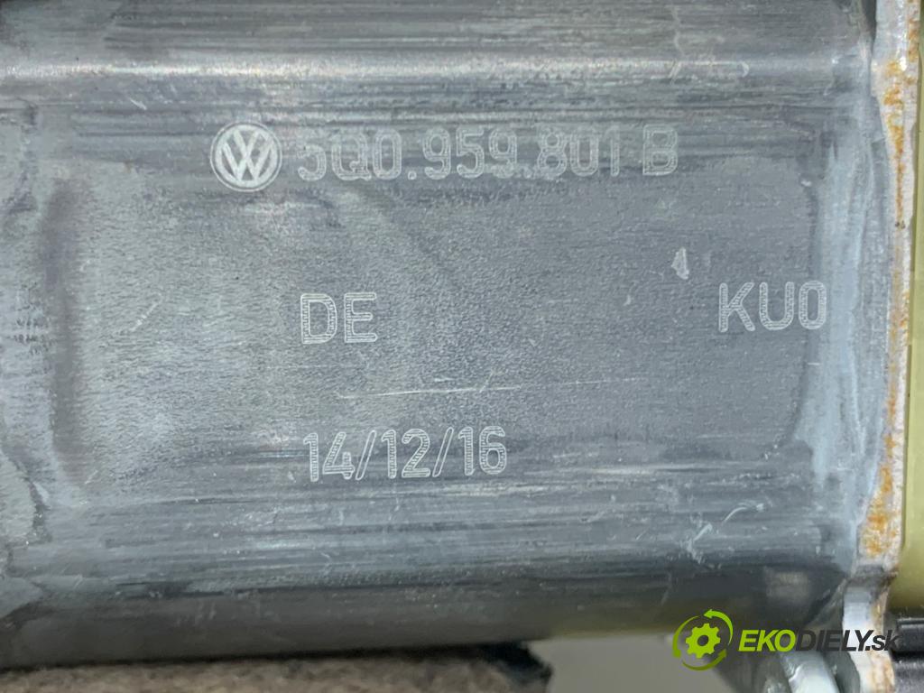 SKODA OCTAVIA III Kombi 2017 81 kW 1.6 TDI 1598 Mechanizmus okna ľavy predný 5E0837461B