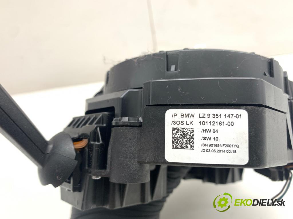 BMW F21 liftback 2014 75 kW 114 i 1598 přepínač kombinovaný 9351147 (Páčky pod volantem)