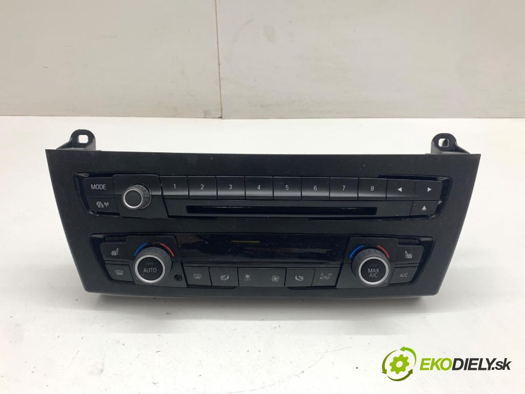 BMW F21 liftback 2014 75 kW 114 i 1598 Panel ovládaní topení 9207197 (Páčky pod volantem)