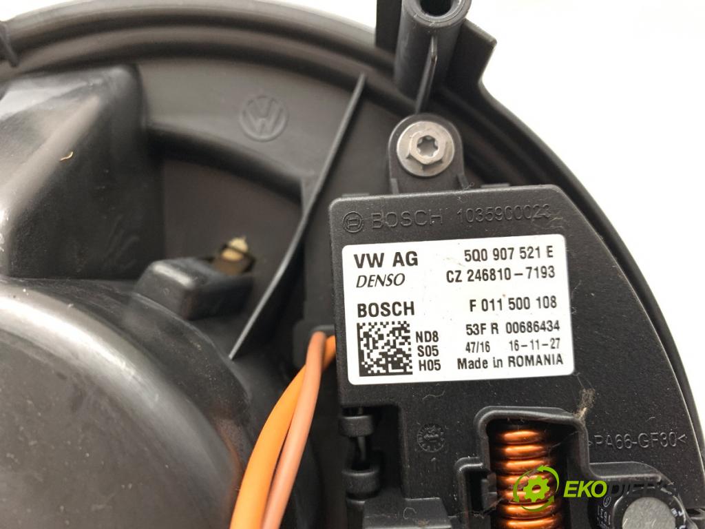 SKODA OCTAVIA III Kombi 2017 81 kW 1.6 TDI 1598 topení 5Q1819021G