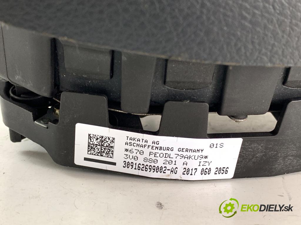 SKODA OCTAVIA III Kombi 2017 81 kW 1.6 TDI 1598 AirBag volantu 3V0880201A (Airbag)