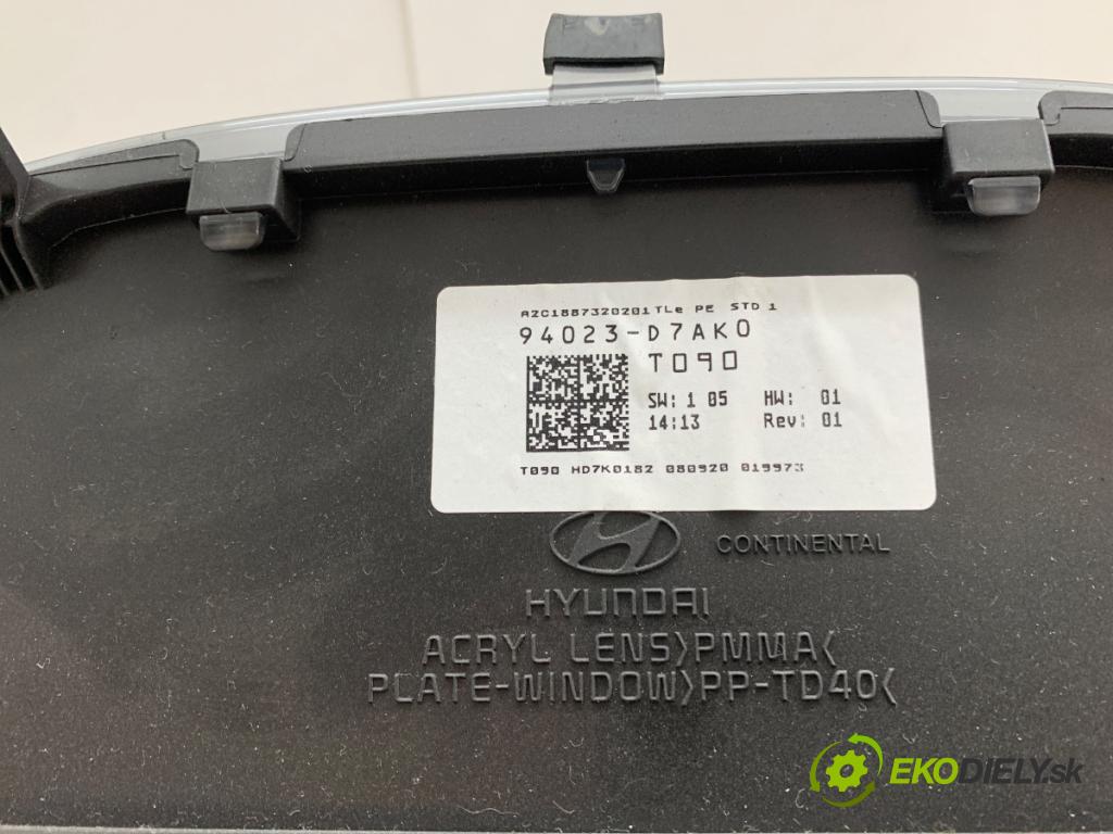 HYUNDAI TUCSON SUV 2020 97 kW 1.6 GDi 1591 Prístrojovka 94023-D7AK0 (Prístrojová doska)