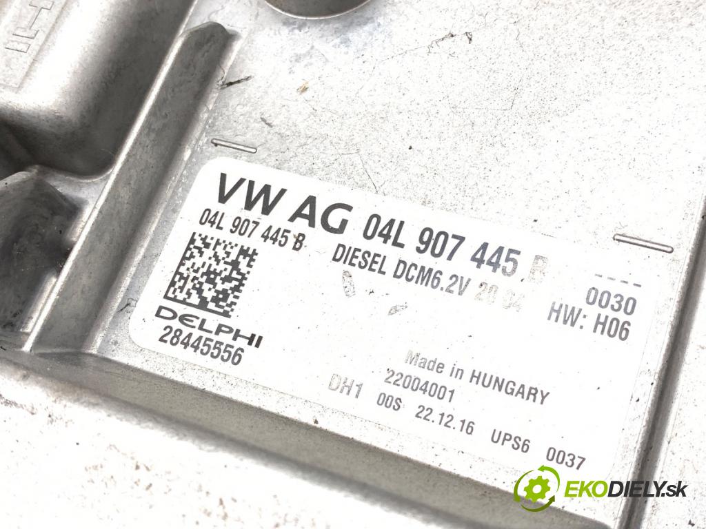 SKODA OCTAVIA III Kombi 2017 81 kW 1.6 TDI 1598 riadiaca jednotka Motor 04L907445B (Riadiaca jednotka)