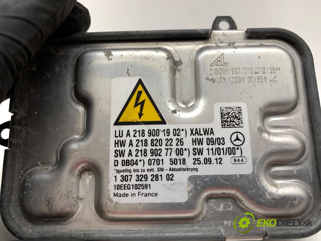 MERCEDES-BENZ W218 Kombi 2013 195 kW CLS 350 CDI / d 4-matic (218.993) 2987 měnič XENON A2189001902 (Řídící jednotka xenonu)