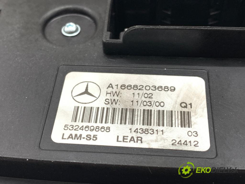 MERCEDES-BENZ W218 Kombi 2013 195 kW CLS 350 CDI / d 4-matic (218.993) 2987 měnič XENON A1668203689 (Řídící jednotka xenonu)