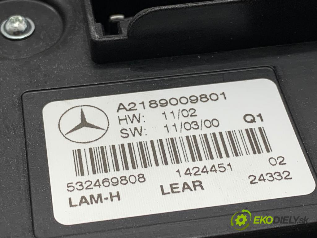 MERCEDES-BENZ W218 Kombi 2013 195 kW CLS 350 CDI / d 4-matic (218.993) 2987 měnič XENON A2189009801 (Řídící jednotka xenonu)