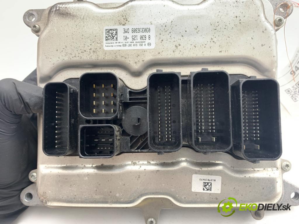 BMW F21 liftback 2014 75 kW 114 i 1598 řídící jednotka motora 8630125 (Řídicí jednotka)