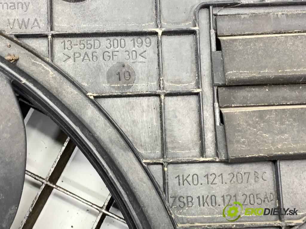 VW TIGUAN SUV 2010 103 kW 2.0 TDI 1968 ventilátor chladiče 1K0121207BC (Ventilátor)