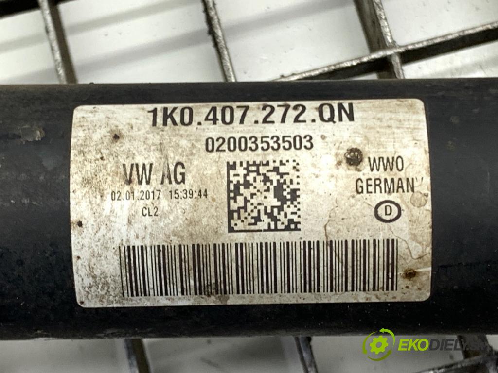 SKODA OCTAVIA III Kombi 2017 81 kW 1.6 TDI 1598 Poloos pravy predný 1K0407272QN