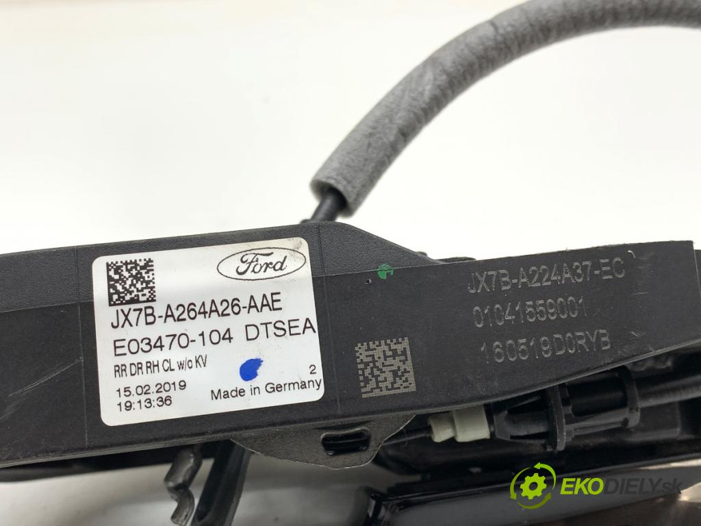 FORD FOCUS IV Kombi 2019 92 kW 1.0 EcoBoost 999 Kľučka vonkajšia pravy zad JX7B-A264A26-AAE