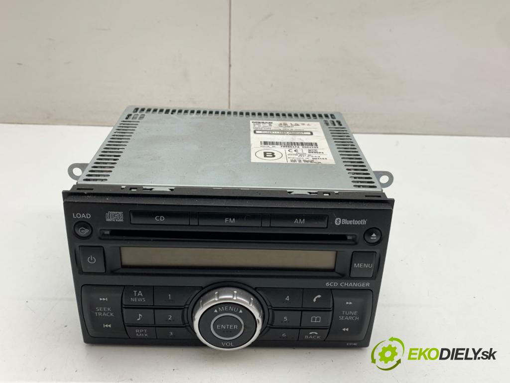 NISSAN QASHQAI J10 SUV 2007 104 kW 2.0 1997 RADIO 28185JD400 (Audio zariadenie)