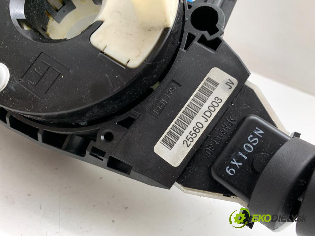 NISSAN QASHQAI J10 SUV 2007 104 kW 2.0 1997 Prepínač kombinovaný 25560JD003 (Prepínacie páčky pod volantom)