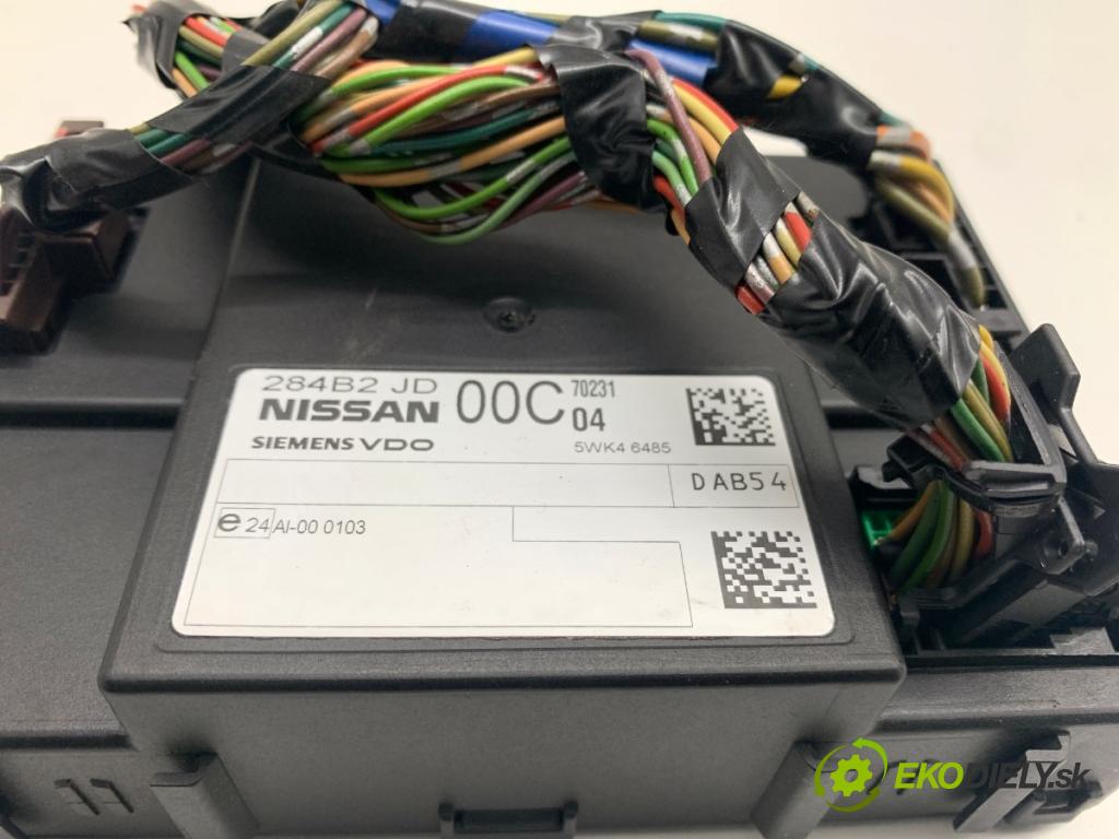 NISSAN QASHQAI J10 SUV 2007 104 kW 2.0 1997 modul komfortu 284B2-JD00C (Komfortní modul)