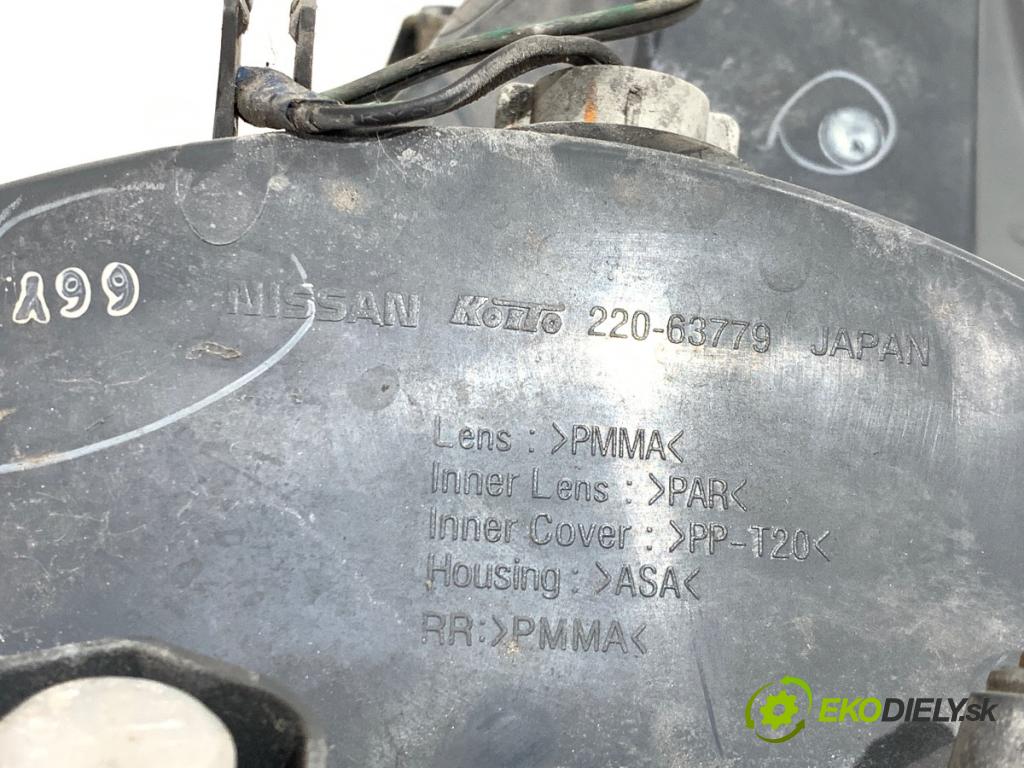 NISSAN MURANO Z50 SUV 2006 172 kW 3.5 3498 světlo levý zadní část 220-63779