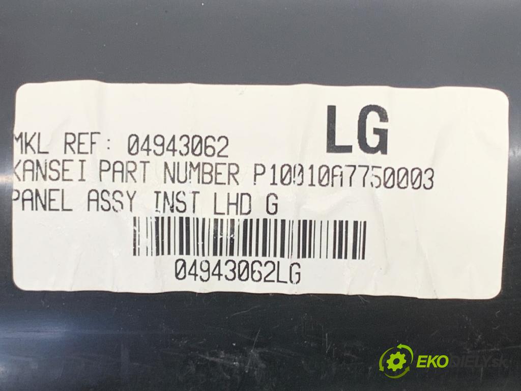 NISSAN QASHQAI J10 SUV 2007 104 kW 2.0 1997 palubní doska POLŠTÁŘ: spolujezdce