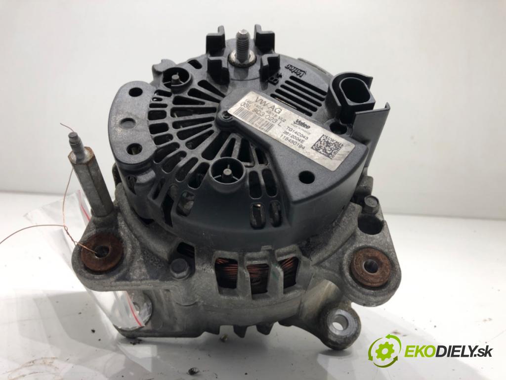 SKODA OCTAVIA III Kombi 2015 110 kW 2.0 TDI 1968 Alternátor 03L903023L (Alternátor)