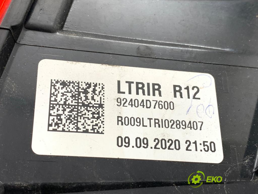 HYUNDAI TUCSON SUV 2020 97 kW 1.6 GDi 1591 Svetlo pravy zad vnútorná 92404D7600