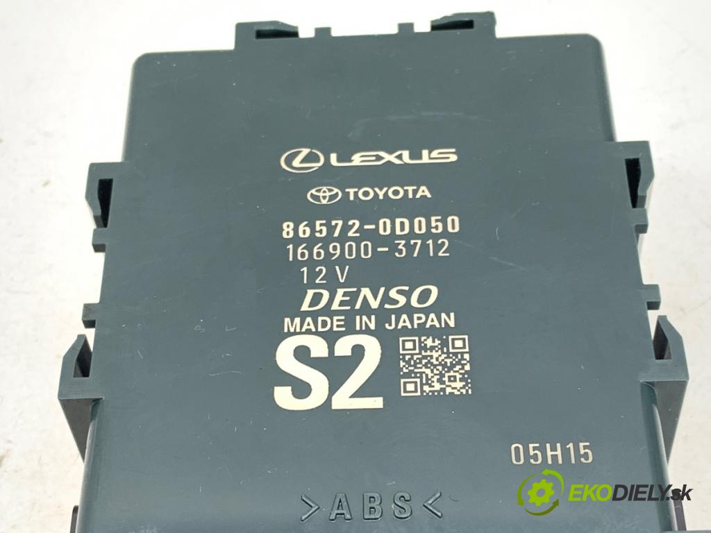 TOYOTA YARIS IV SUV 2024 68 kW 1.5 Hybrid (MXPJ10) 1490 modul řídící jednotka 86572-0D050 (Řídící jednotka ostatní)