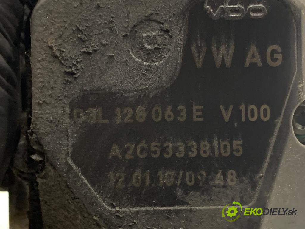 VW TIGUAN SUV 2010 103 kW 2.0 TDI 1968 Škrtiaca klapka 03L128063E (Škrtiaca klapka)