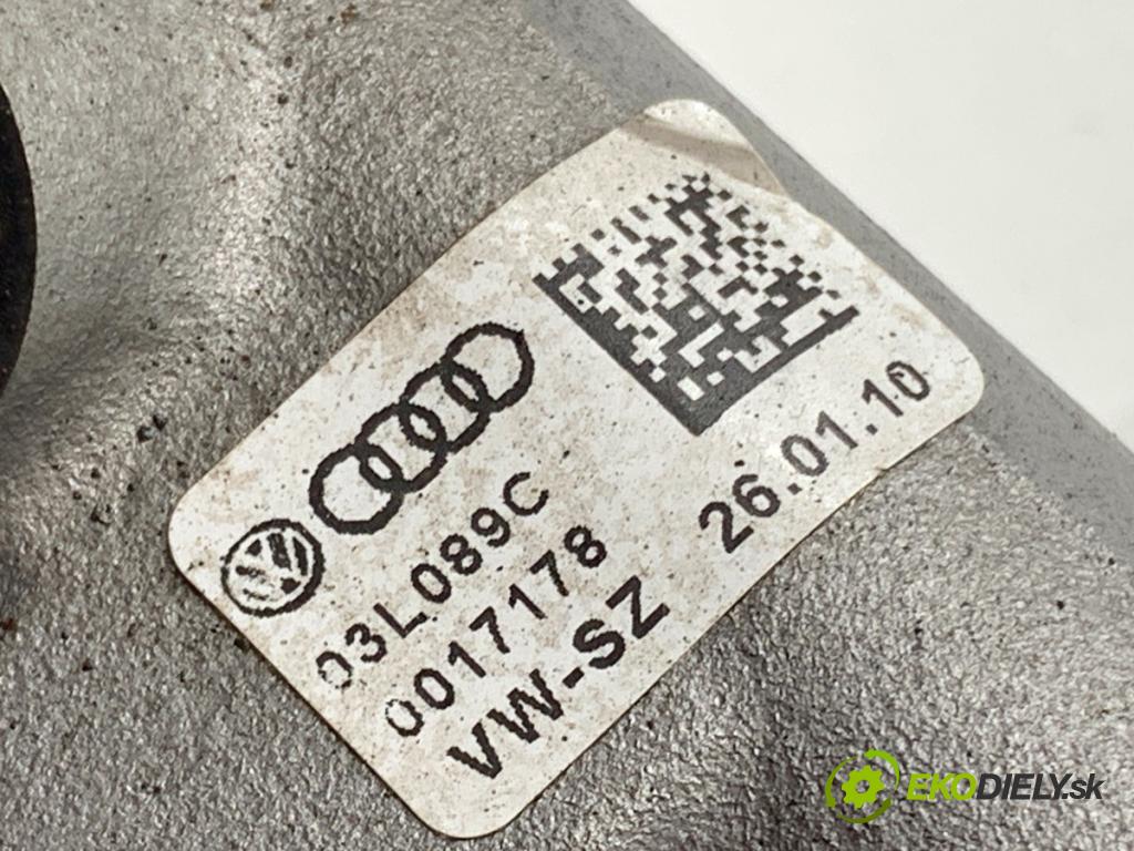 VW TIGUAN SUV 2010 103 kW 2.0 TDI 1968 lišta vstřikovací 03L089C (Vstřikovací lišta)