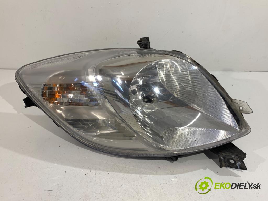 TOYOTA YARIS II liftback 2007 98 kW 1.8 VVTi (ZSP90_) 1798 světlomet pravý přední část 