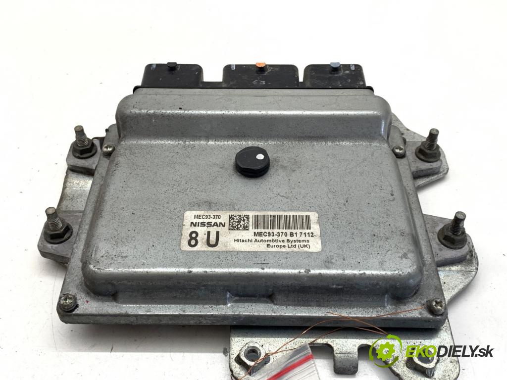 NISSAN QASHQAI J10 SUV 2007 104 kW 2.0 1997 riadiaca jednotka Motor MEC93-370 (Riadiaca jednotka)