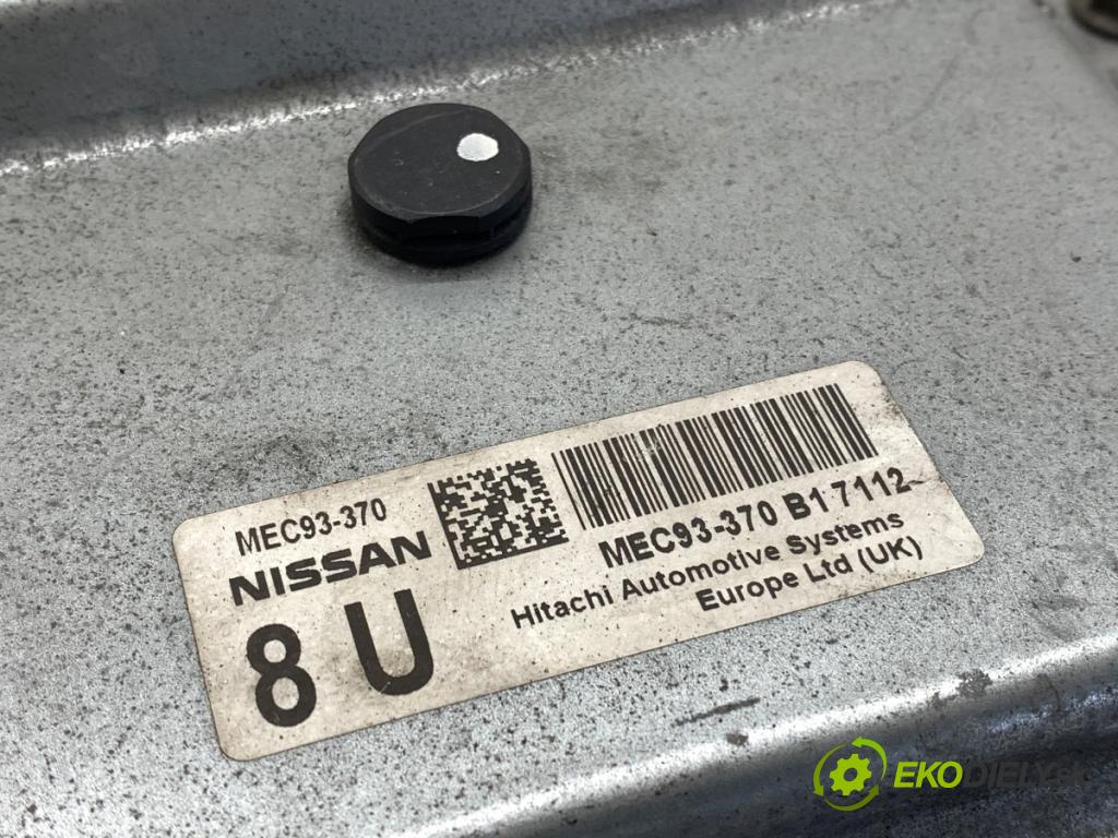 NISSAN QASHQAI J10 SUV 2007 104 kW 2.0 1997 riadiaca jednotka Motor MEC93-370 (Riadiaca jednotka)