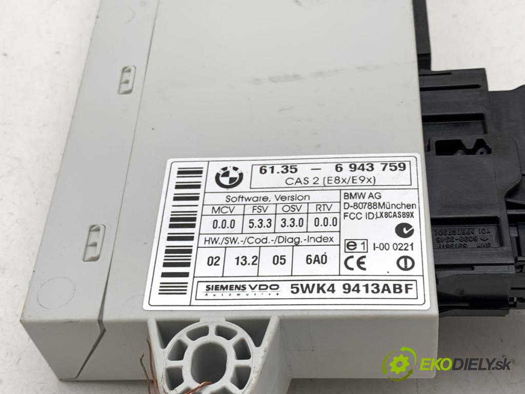BMW E87 liftback 2004 120 kW 120 d 1995 modul CAS 6943759