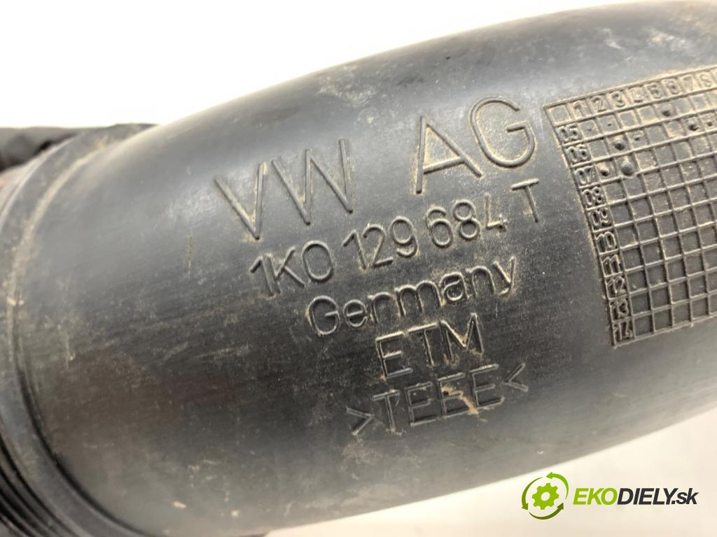 VW GOLF V liftback 2007 103 kW 1.4 TSI 1390 Rúra vzduchu 1K0129684T