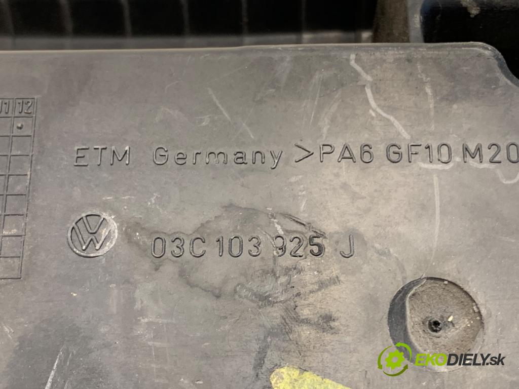 VW GOLF V liftback 2007 103 kW 1.4 TSI 1390 Kryt Motor 03C103925J (Kryt motora)