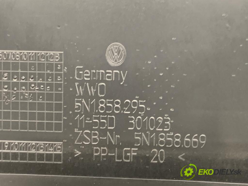 VW TIGUAN SUV 2010 103 kW 2.0 TDI 1968 palubní doska POLŠTÁŘ: 5N1858295