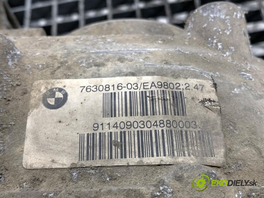 BMW F10 sedan 2014 190 kW 530 d xDrive 2993 Most diferenciál zadní část 7630816