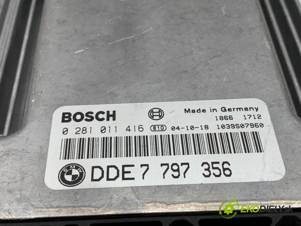 BMW E87 liftback 2004 120 kW 120 d 1995 riadiaca jednotka Motor 7797356 (Riadiaca jednotka)