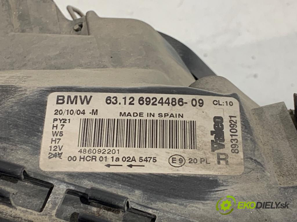BMW E87 liftback 2004 120 kW 120 d 1995 Svetlomet pravy predný 6924486
