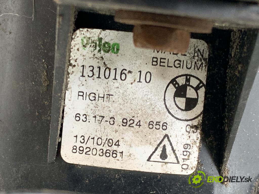 BMW E87 liftback 2004 120 kW 120 d 1995 Hmlové svetlo, hmlovka pravy predný 6924656