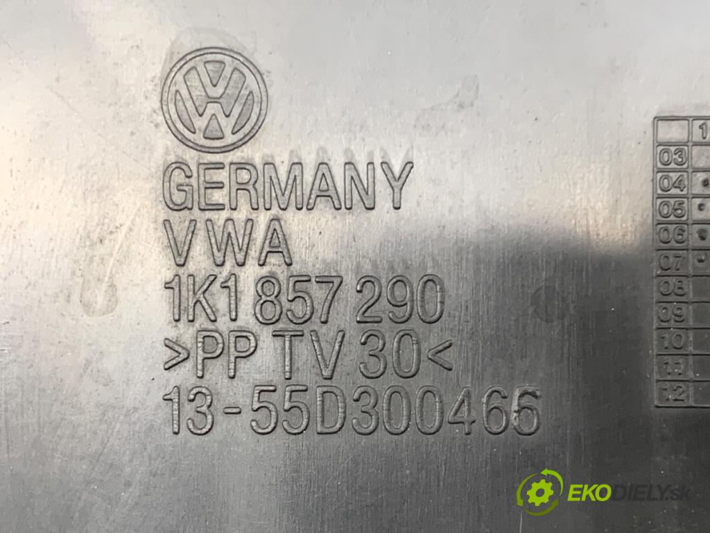 VW GOLF V liftback 2007 103 kW 1.4 TSI 1390 Priehradka, kastlík spolujazdca 1K1857290 (Priehradka (kastlík))