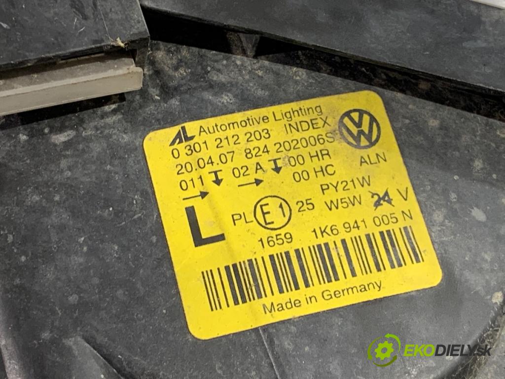 VW GOLF V liftback 2007 103 kW 1.4 TSI 1390 Svetlomet ľavy predný 1K6941005N