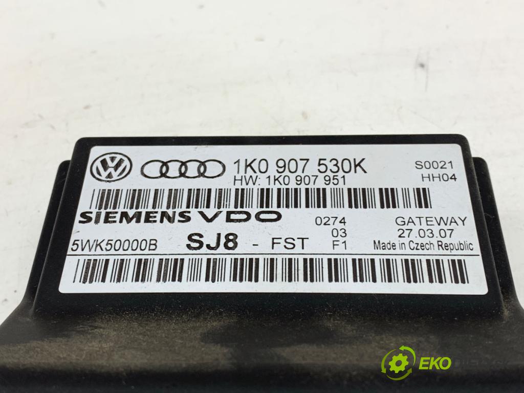VW GOLF V liftback 2007 103 kW 1.4 TSI 1390 modul GATEWAY 1K0907530K