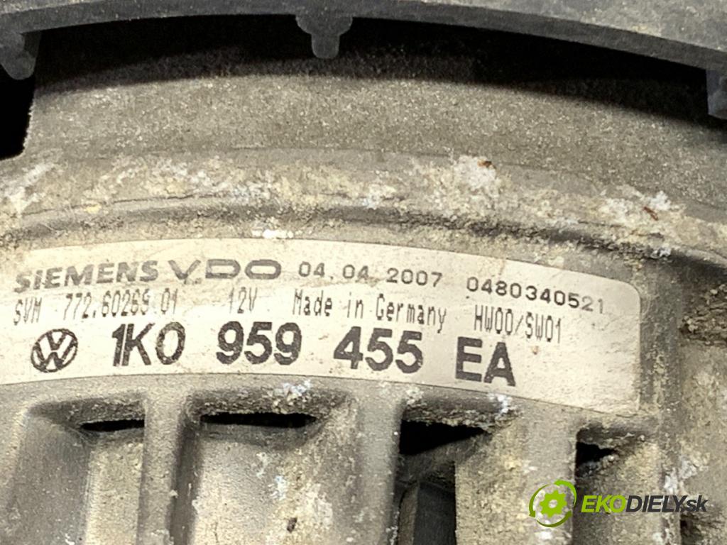 VW GOLF V liftback 2007 103 kW 1.4 TSI 1390 Ventilátor chladiča 1K0959455EA (Ventilátor)