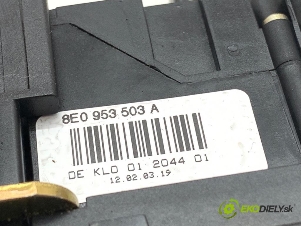AUDI A4 B6 Kombi 2003 96 kW 2.0 1984 Prepínač kombinovaný 8E0953549F (Prepínacie páčky pod volantom)