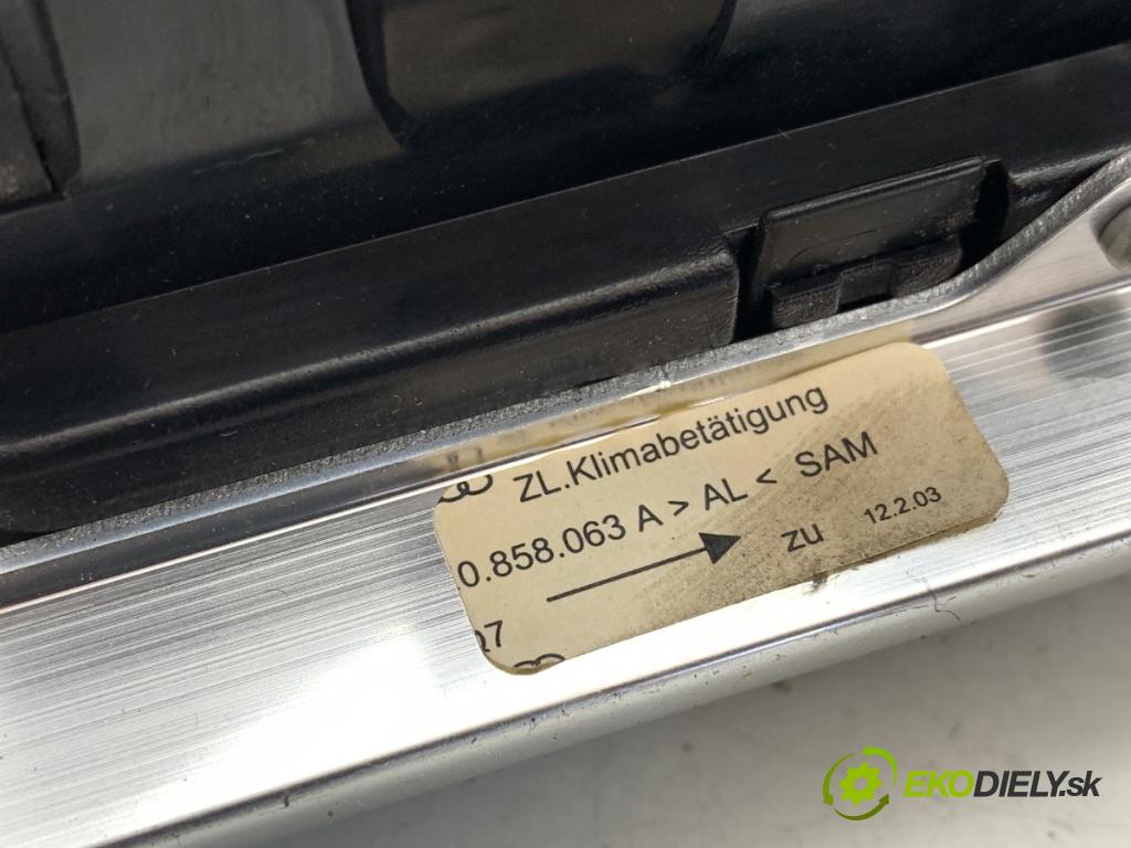 AUDI A4 B6 Kombi 2003 96 kW 2.0 1984 Panel ovládania kúrenia 8E0820043J (Prepínacie páčky pod volantom)