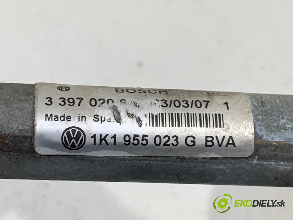 VW GOLF V liftback 2007 103 kW 1.4 TSI 1390 mechanismus stěračů přední část 1K1955023G (Motorek stěračů přední)