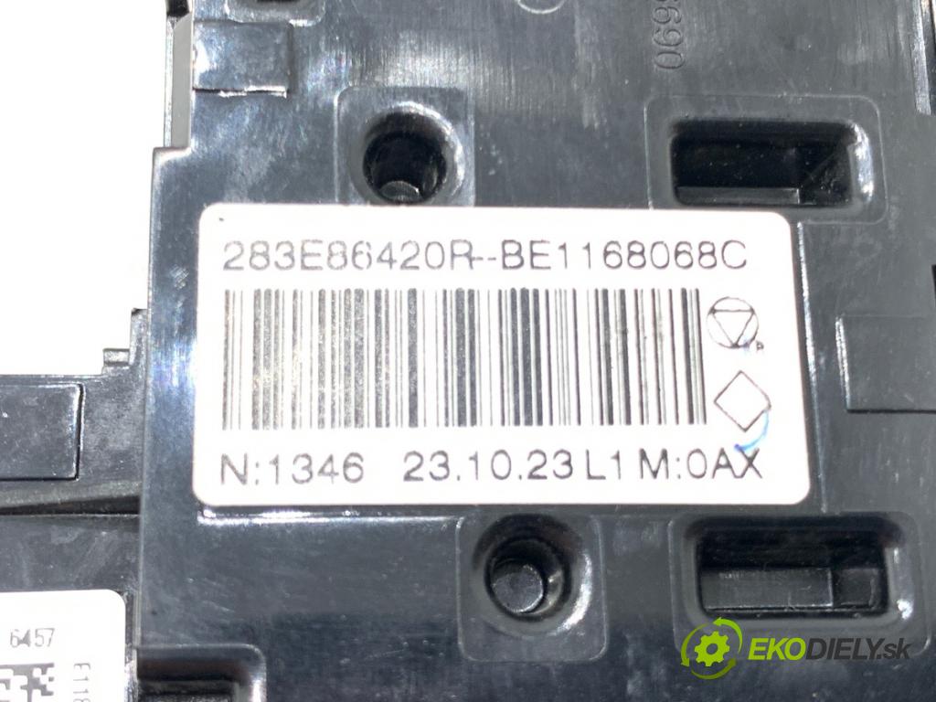 DACIA DUSTER SUV 2023 96 kW 1.3 TCe 130 (HMMF) 1332 spínač světel nouzových 283E86420R (Páčky pod volantem)