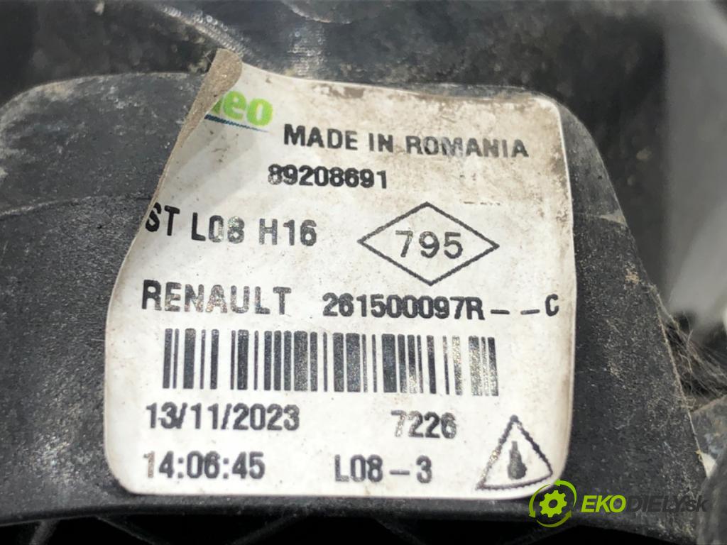 DACIA DUSTER SUV 2023 96 kW 1.3 TCe 130 (HMMF) 1332 Hmlové svetlo, hmlovka ľavy predný 261500097R