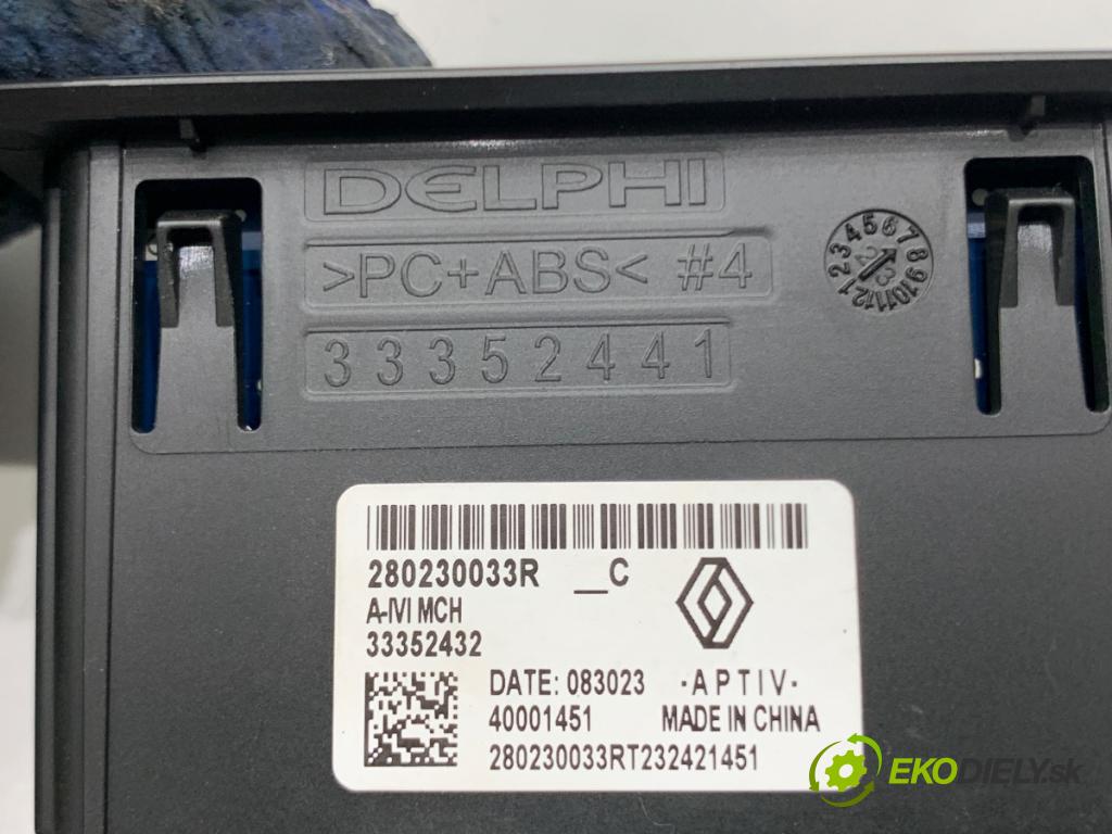 DACIA DUSTER SUV 2023 96 kW 1.3 TCe 130 (HMMF) 1332 HNÍZDO: USB 280230033R