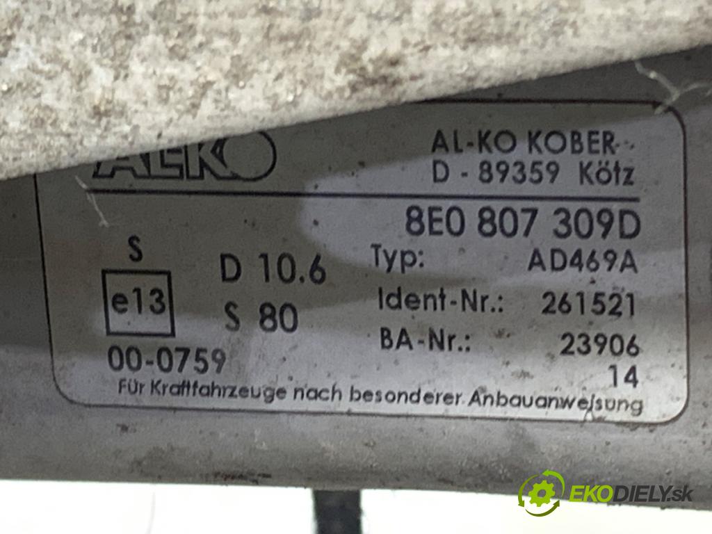 AUDI A4 B6 Kombi 2003 96 kW 2.0 1984 Hák ťažné zariadenie 8E0807309D (Ťažné zariadenie)